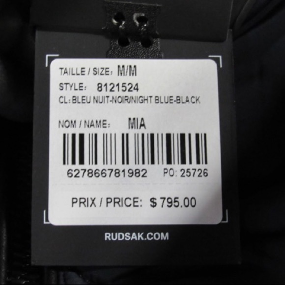 New with tags rudsak coat size M - Picture 4 of 4